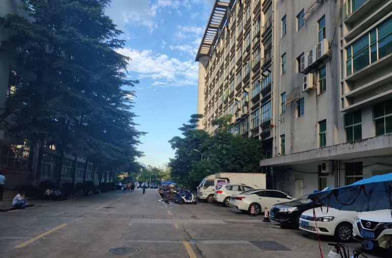 观澜牛湖地铁口园区二楼1000平地坪漆厂房出租，500起分租