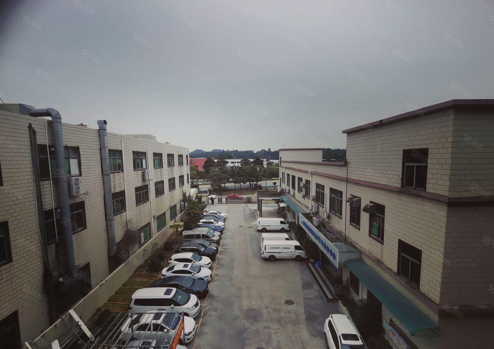 龙华新区观澜主干道工业园一楼和楼上标准厂房招租！100平起租