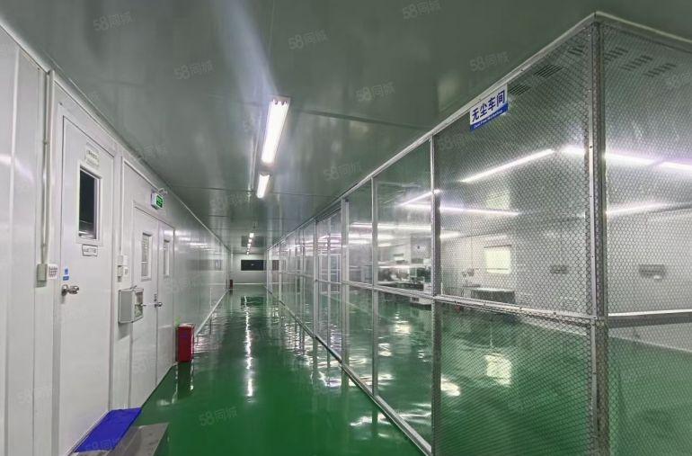 观澜桂花无尘车间出租，前台办公室水电齐全，一整层2500平米