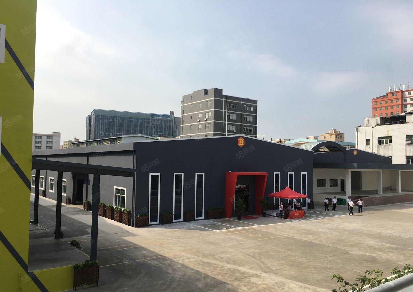 深圳观澜2700平米单一层钢结构厂房直租，带卸货平台价格优惠