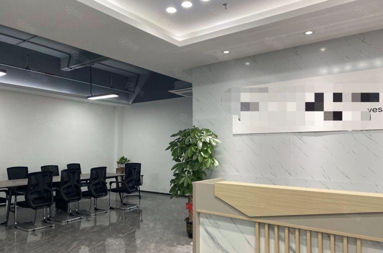 龙华大浪园林式电商园，豪华装修500平出租，无转让费拎包入驻