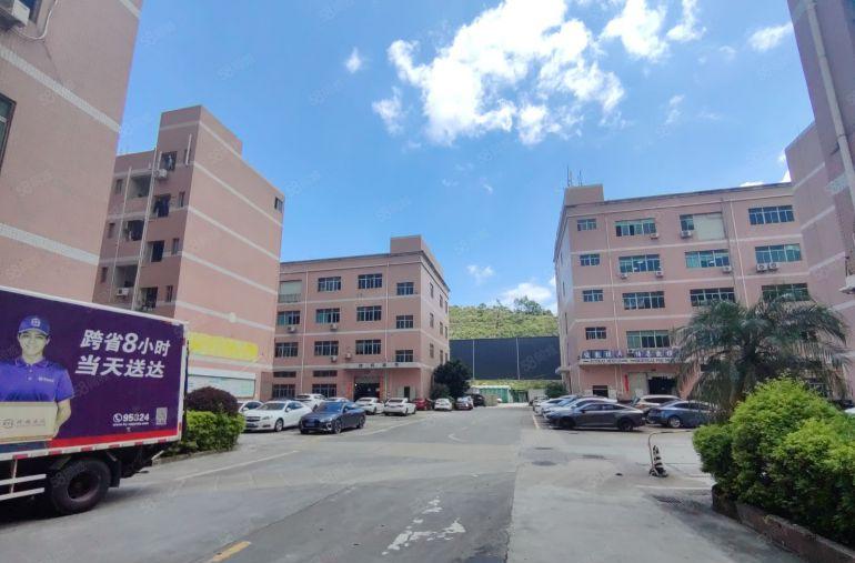 龙华原房东工业园区独栋厂房滴水7米980平起分租带牛角空地大