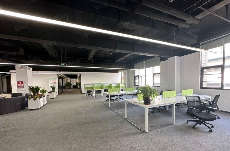 龙华福龙高速口高新园区1400平全新装修厂房电商总部基地出租