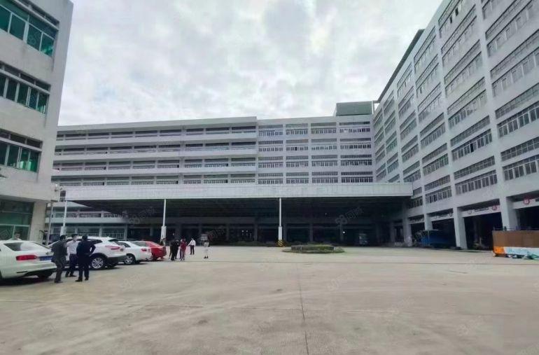 观澜章阁2万平厂房仓库出租层高7米带卸货平台空地大可分租