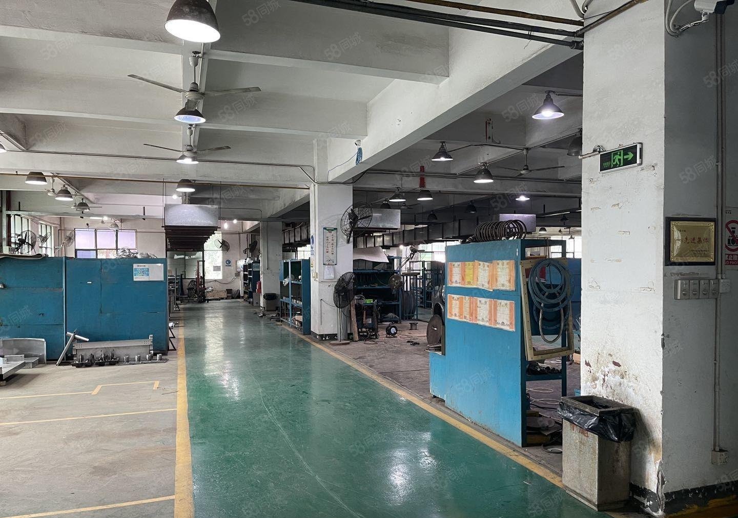 松岗大型工业园原房东精装厂房出租招租一楼仓库500平起分租