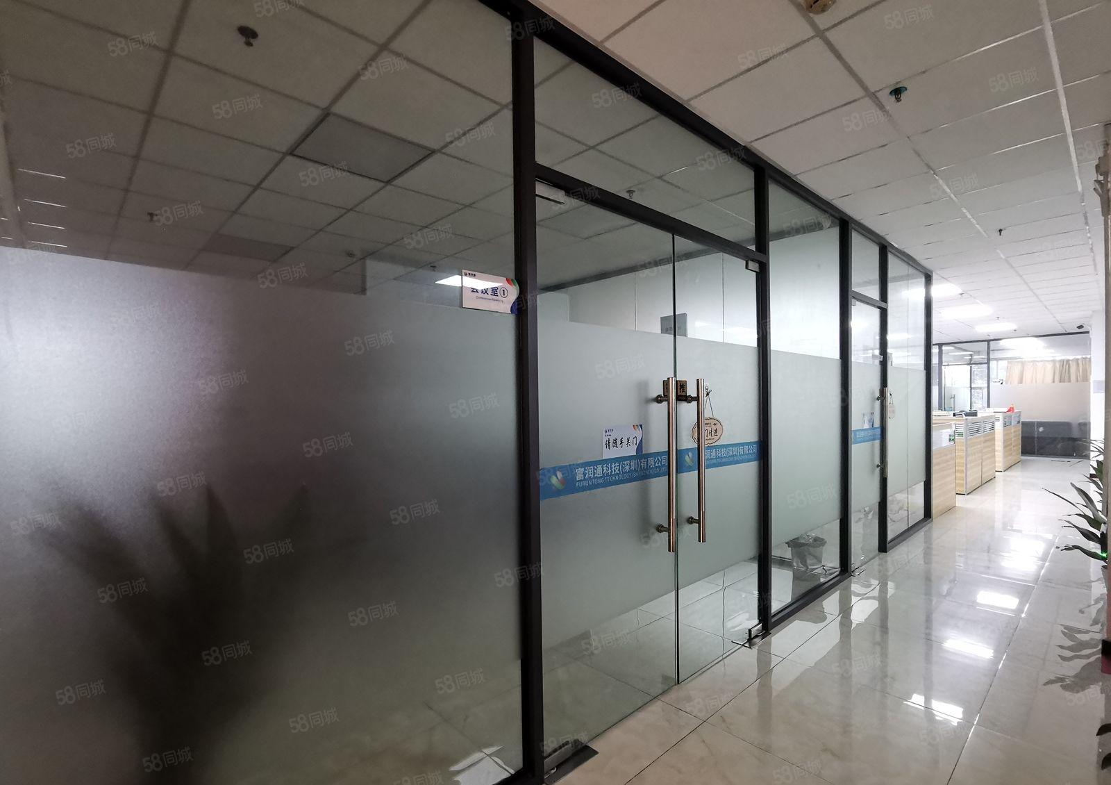 龙华清湖宝能附近工业园3000平原房东带精装修办公室厂房出租
