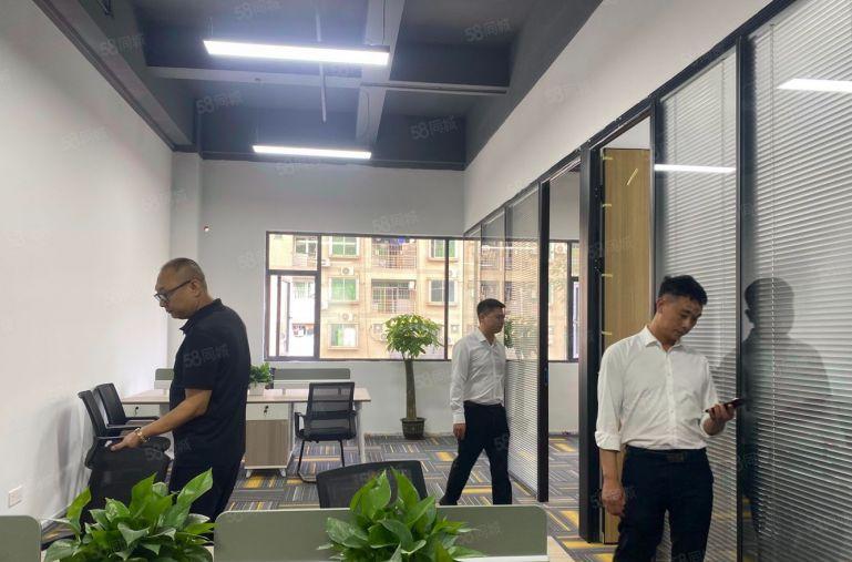龙华大浪，精装小面积办公室出租，80平100平起分租