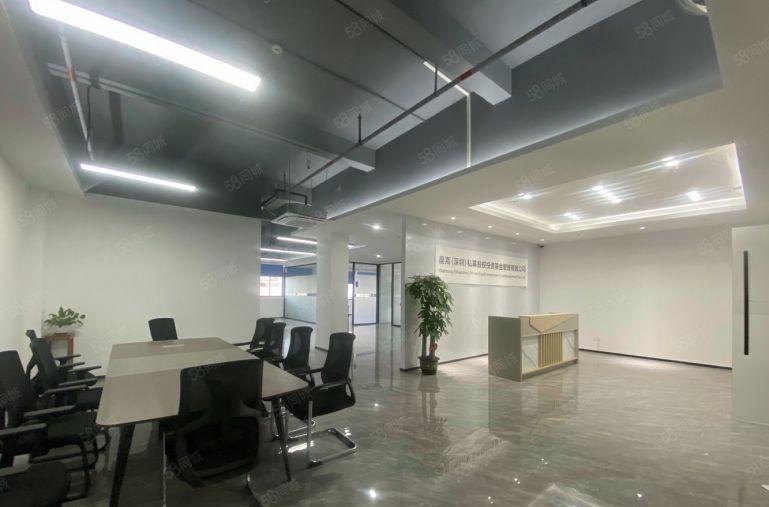 龙华大浪园林式电商园，豪华装修500平出租，无转让费拎包入驻