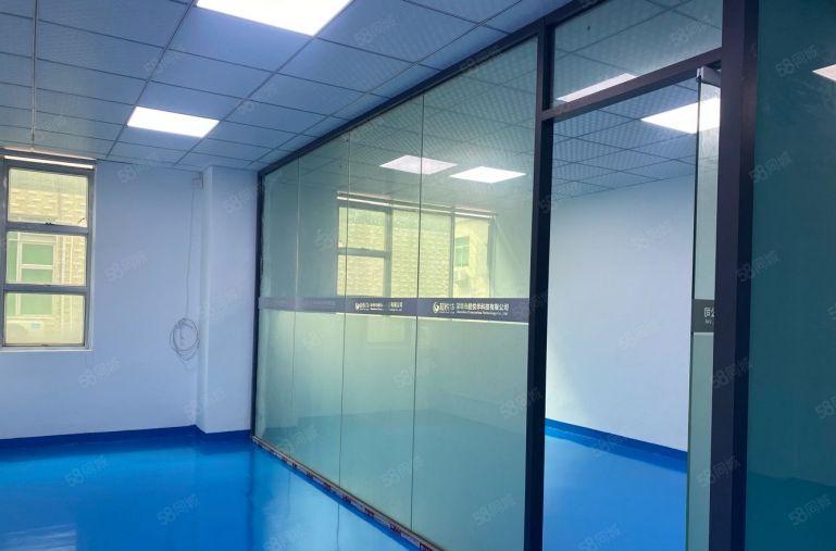 龙华石观工业区，精装修厂房600平出租，搬进来直接使用，可分