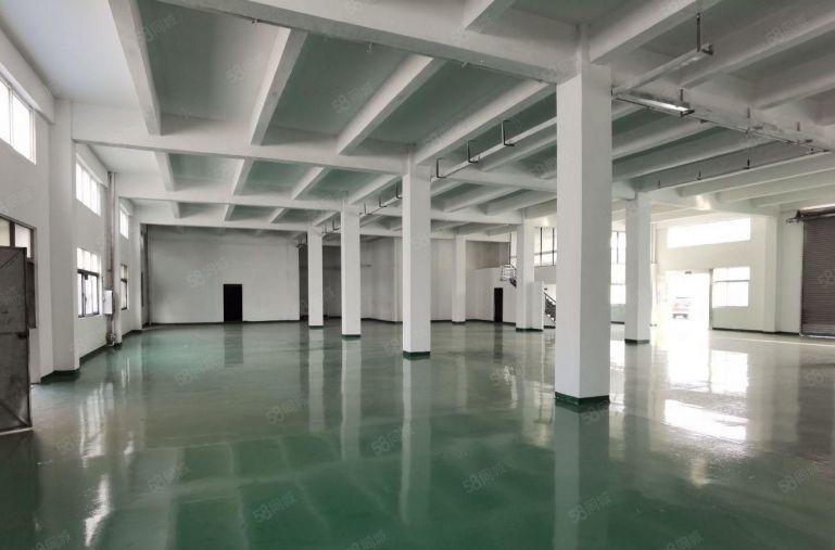 全新装修1000平厂房低价出租园区形象好空地大交通方便8米高