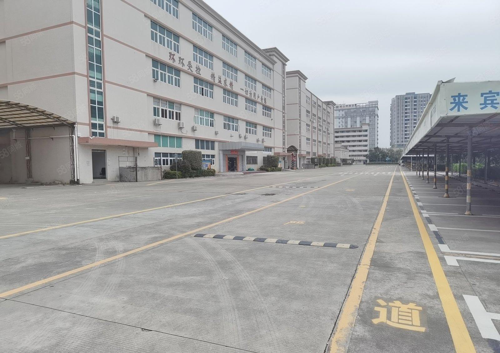 原房东红本龙华观澜一二楼1300平带喷淋精装修厂房出租，可分