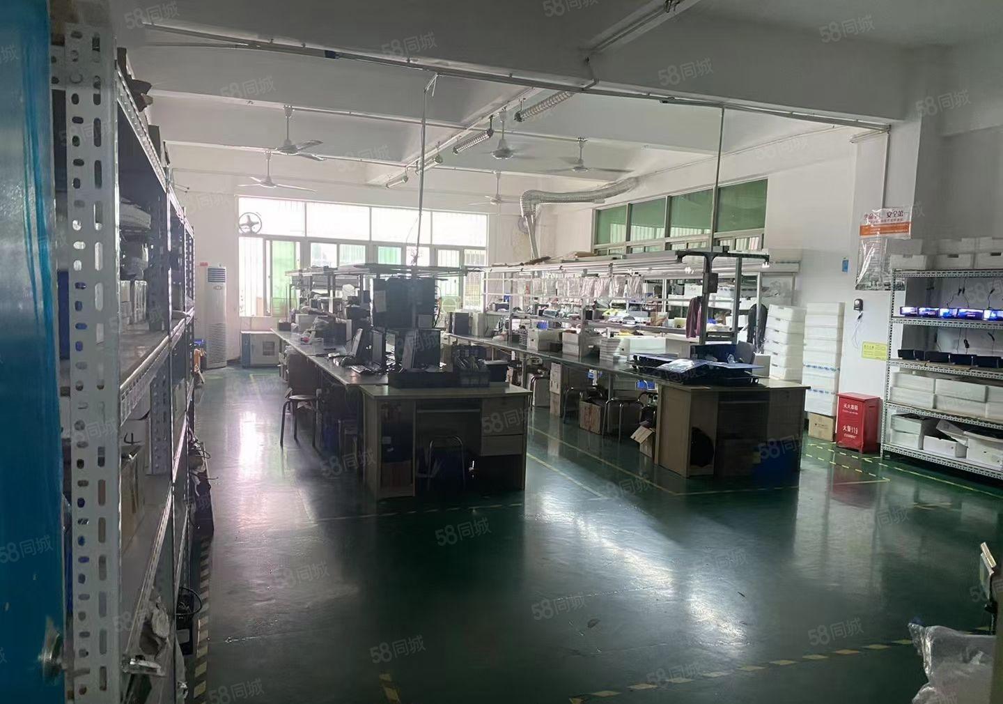 龙华大浪地铁口附近厂房出租550平带精装修办公室