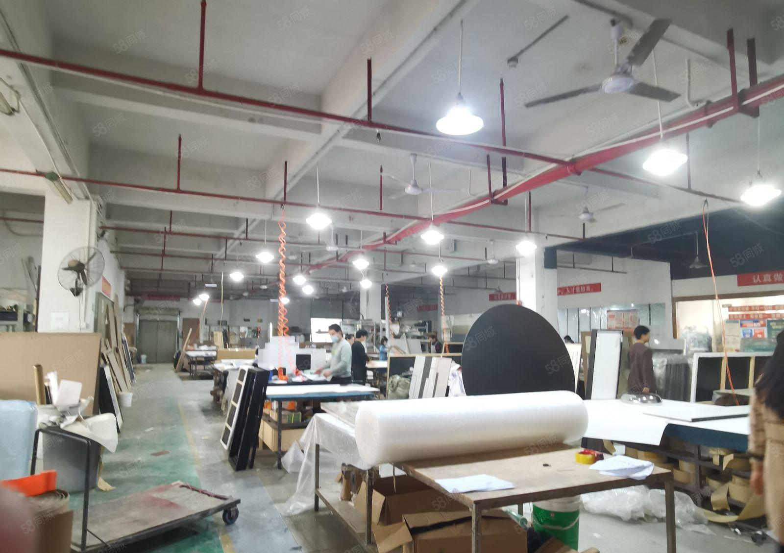 观澜樟坑径五和大道旁2150平米整层带办公室装修厂房出租