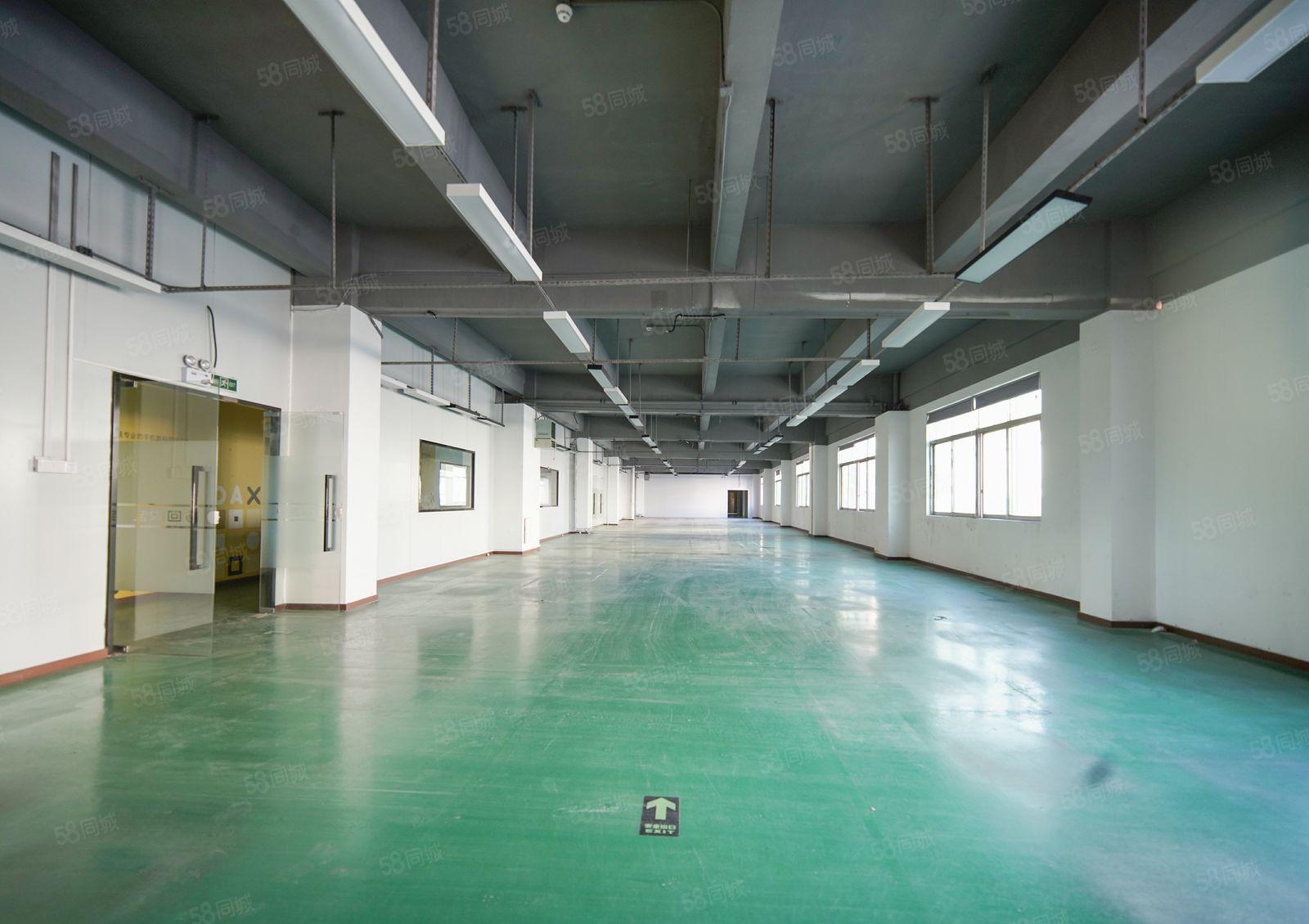 清湖高速出入口新空出2084平米精装修厂房仓业主直租,可分租