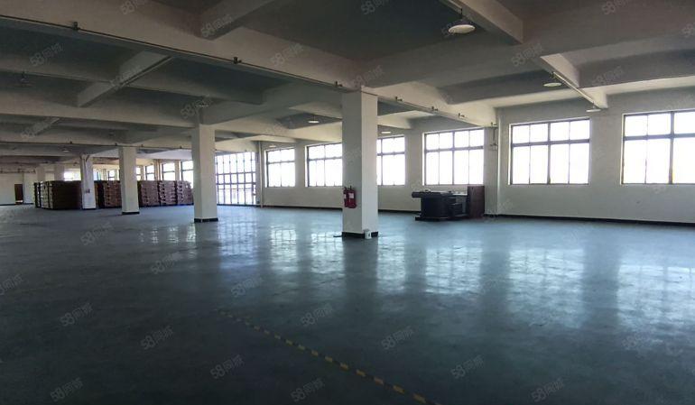 8元原房东独栋标准厂房6500平带现成装修免转让费可分租