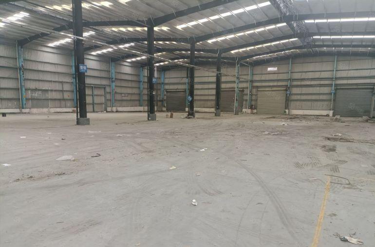 龙岗坪地原房东独栋钢构滴水8米高带办公室现成出租空地大