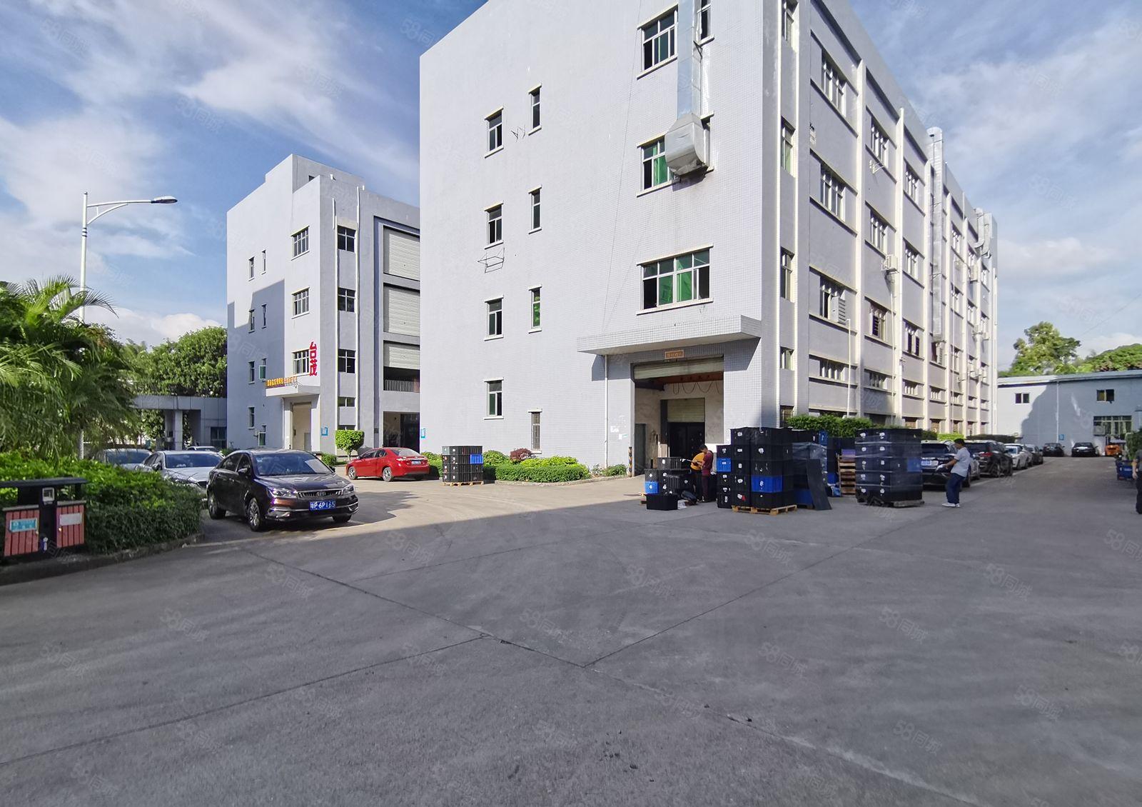 龙岗爱联工业园一楼850平厂房出租园区空地大可进大车免费停车