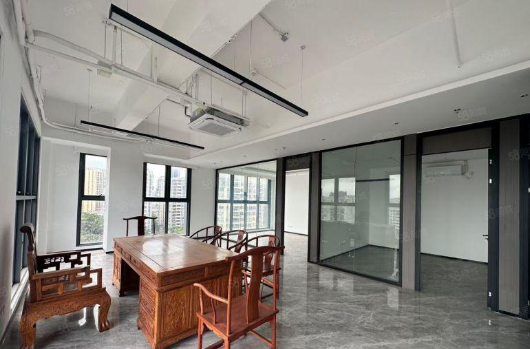 100平米精装办公室 布吉丹竹头地铁口 21格局家具免费送