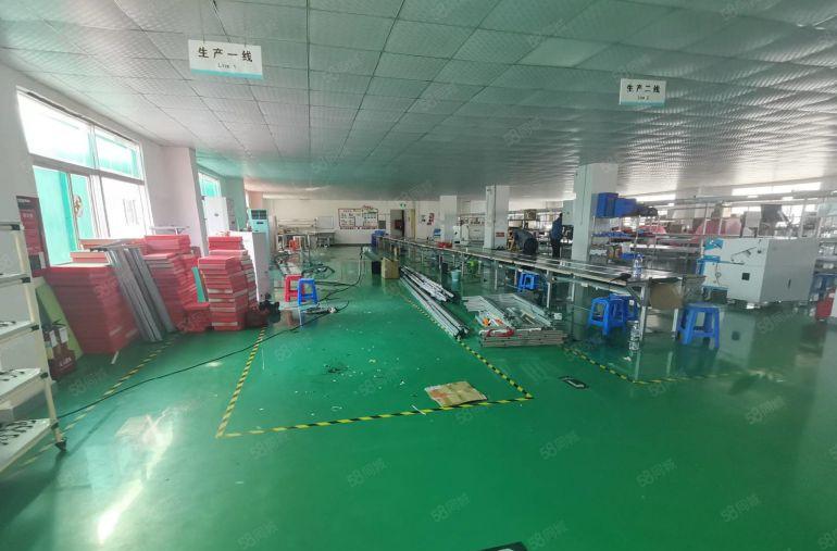 15元起租龙岗五联高速口工业园新出一楼二楼1600平厂房出租