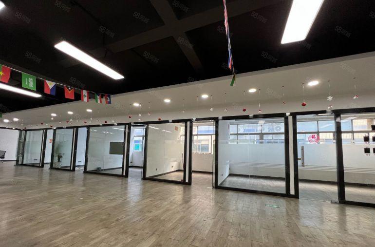 龙岗中心城南路地铁口楼上1380平厂房出租带精准修办公室