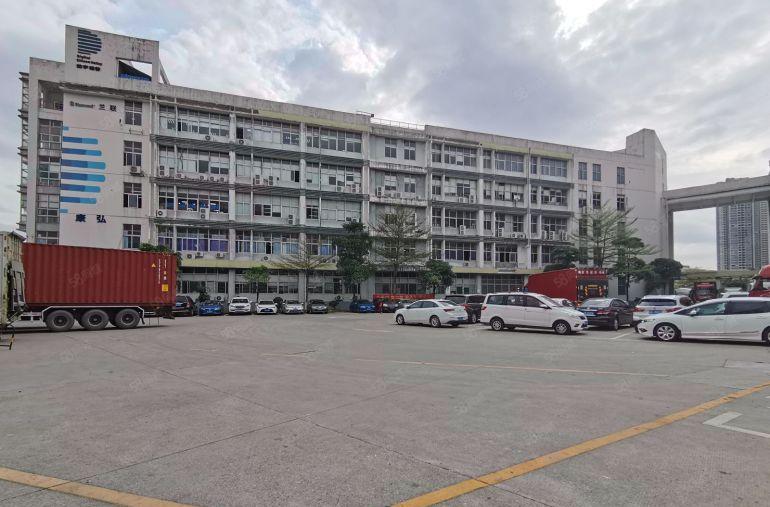 原房东横岗六约地铁口2000平厂房出租带现成的精装修可分租