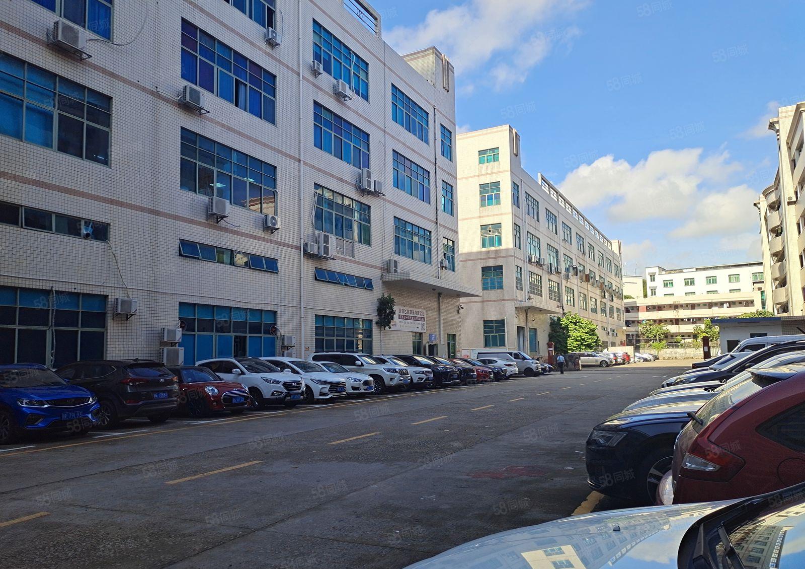 原房东！平湖华南城旁8仟平独栋，可分租，厂房仓库低价出租