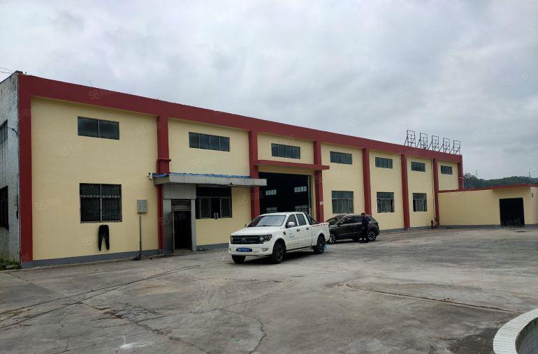 坪地高速口3000平单一层钢构独院厂房出租无行业限制可做电池