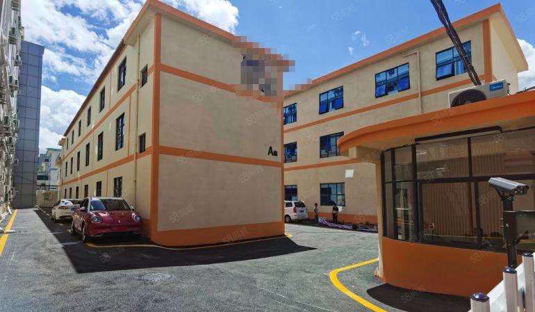 横岗塘坑地铁站附近新出楼上70平带精装修红本厂房出租