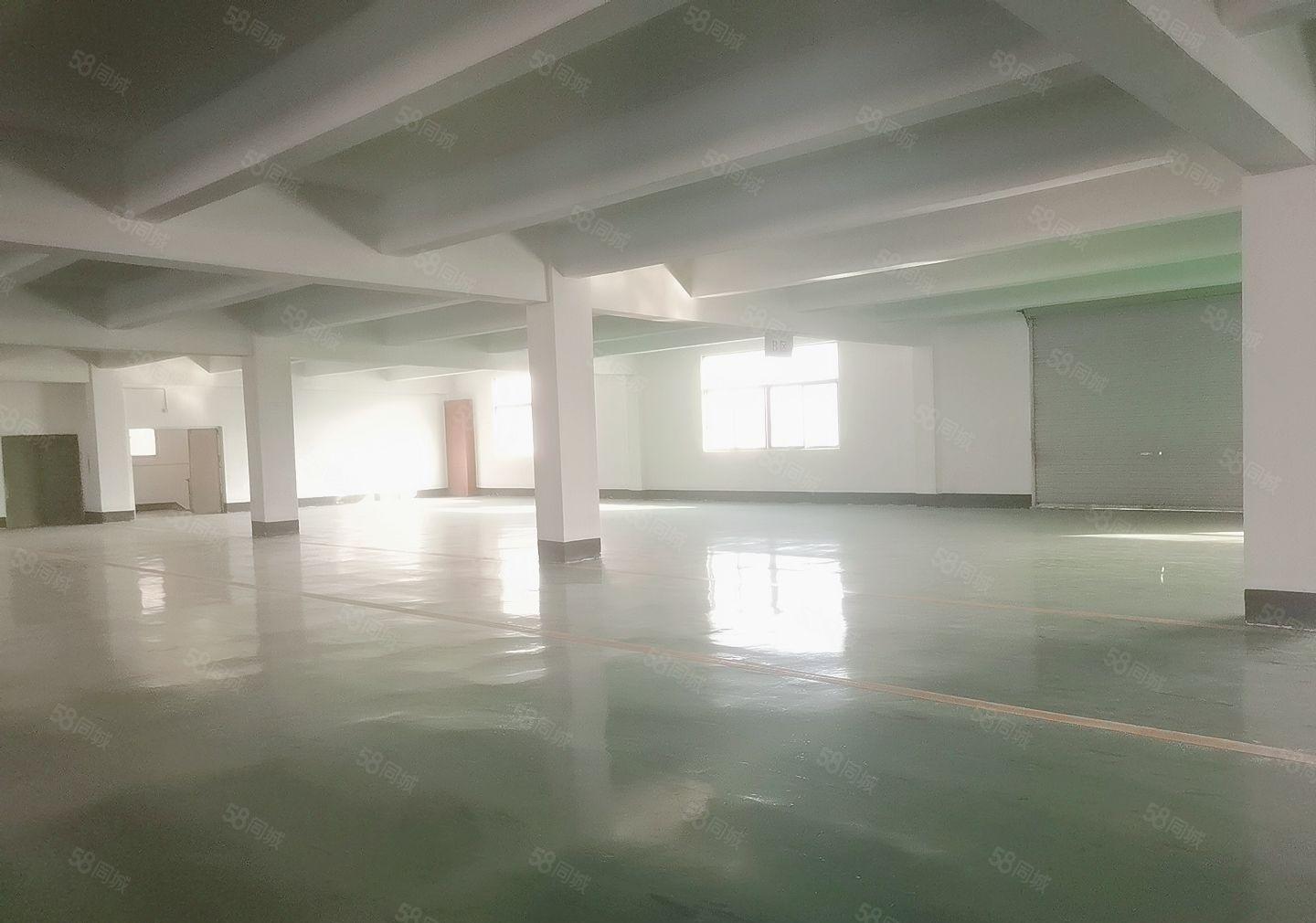 平湖华南城地铁口二楼整层3000平方带地坪漆厂房出租