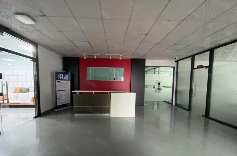横岗六约地铁口1000平厂房出租精装办公室仓库出租实际面积