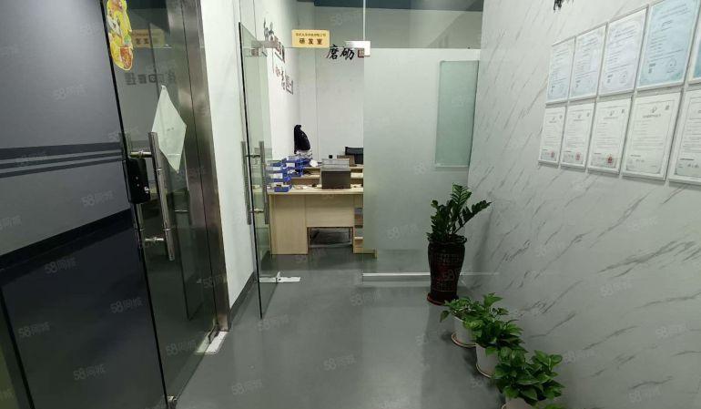 龙岗爱联工业园新空出2楼300平方带精装修办公室厂房仓库出租