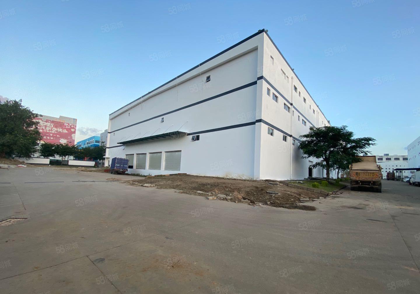 龙岗一楼带超大卸货平台四台3吨货梯20000平米园区可分租