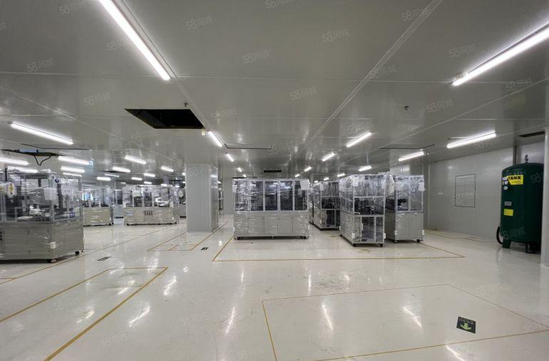 宝龙高新工业园现成无尘车间3328平方仓库出租豪华装修水电齐