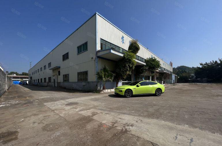 龙岗独门独院原房东实际面积钢构厂房4000平方米出租滴水9米