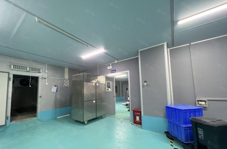 龙岗宝龙食品工业园二楼厂房1500平方出租带精装修地坪漆免佣