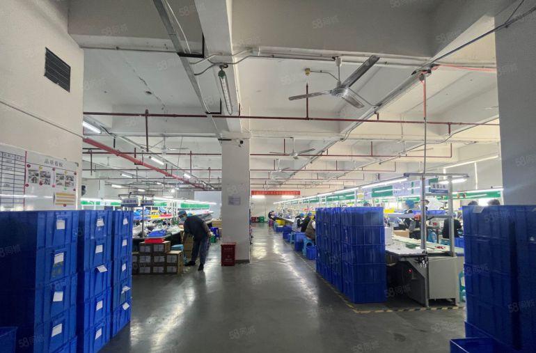 龙岗中心城原房东厂房出租1200平方，精装办公室车间