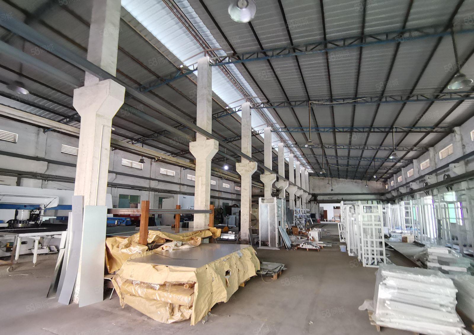 平湖鹅公岭工业园一楼2500平层高8米钢构仓库厂房出租可分租