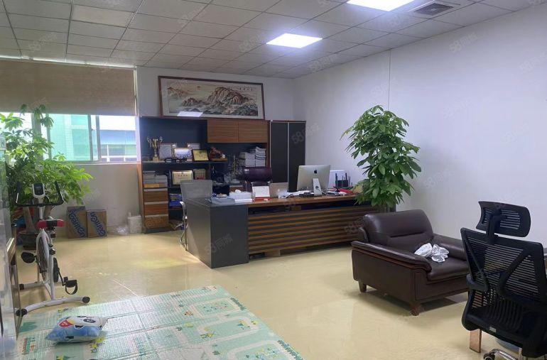 龙岗同乐深汕路旁工业园区楼上精装修办公室厂房出租800平