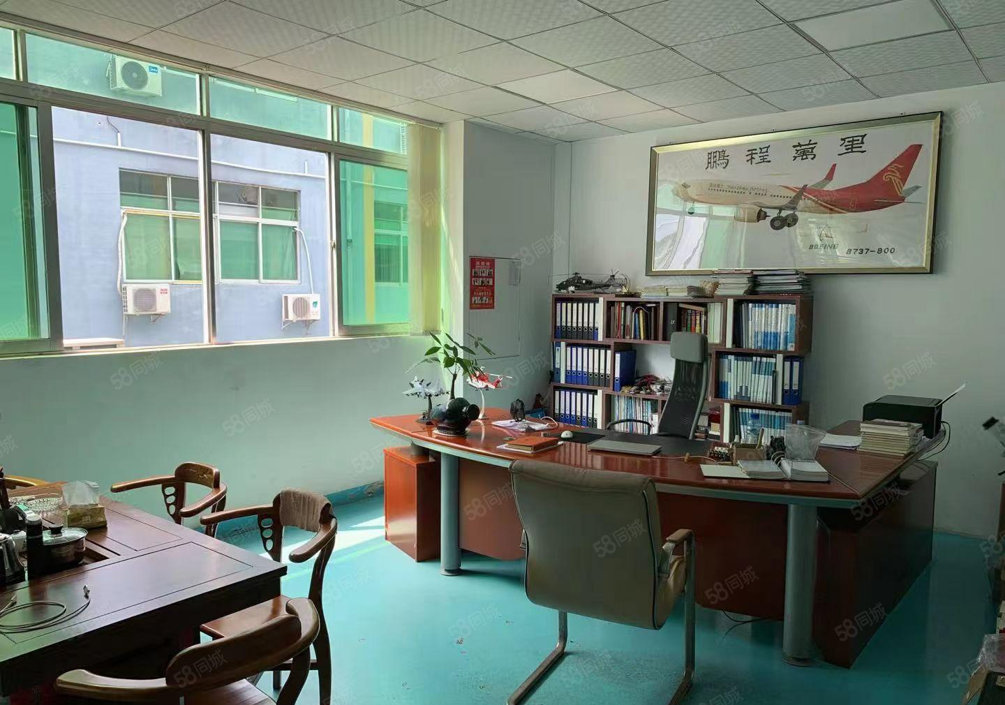 平湖富民二楼1200平方带办公室装修厂房出租