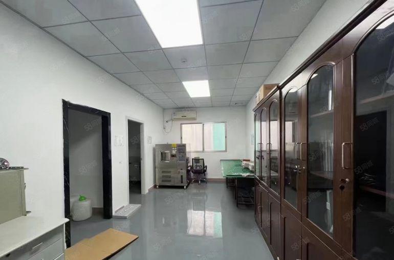 龙岗南联第六工业区工业园楼上精装修办公室1000平厂房出租