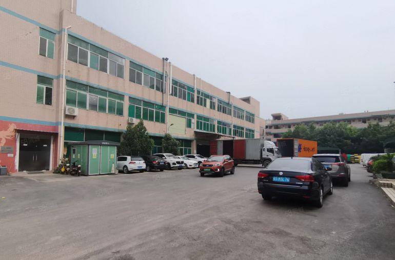 龙岗平湖富民工业园一楼3000平方厂房出租带消防喷淋和牛角位