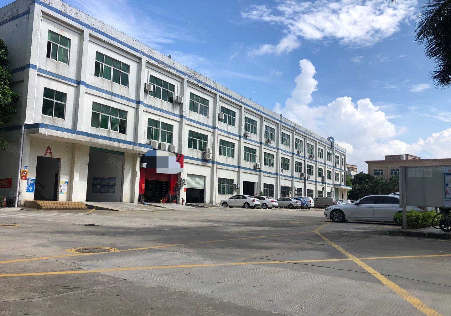 嶂背市场边大型园区新空出2楼360平方全新地坪漆厂房出租