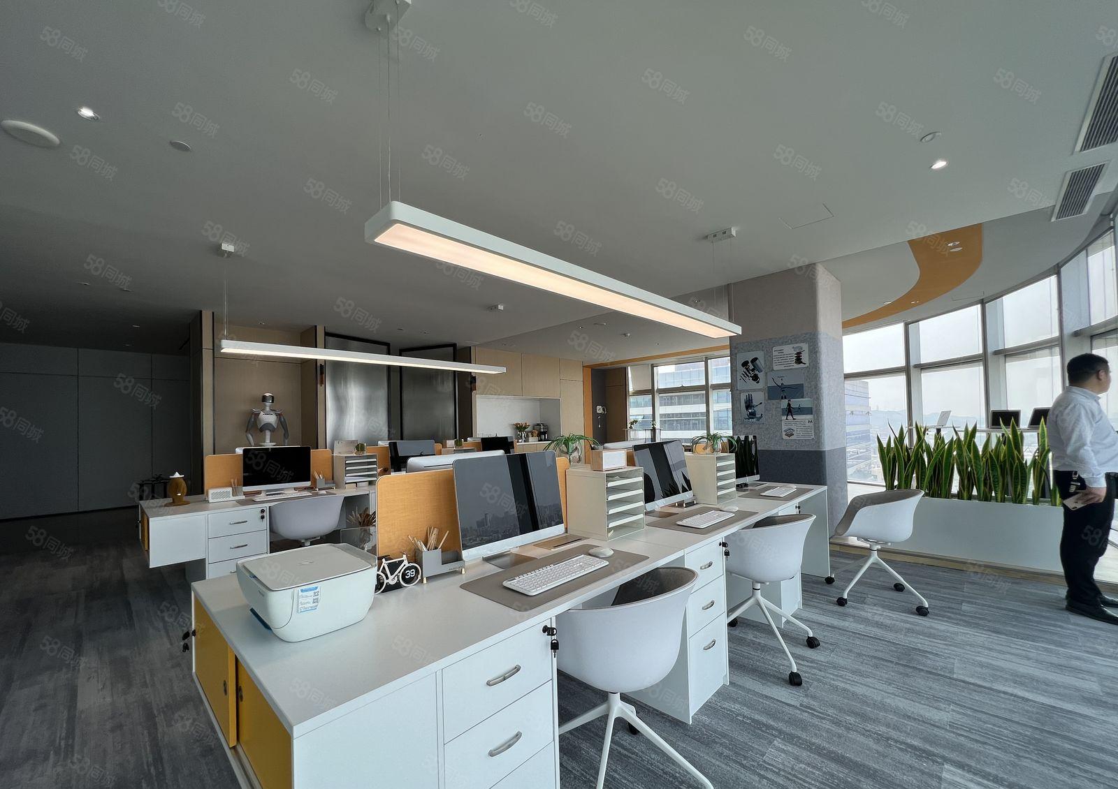 坂田45元五和地铁站1000平电商园出租带豪华装修有家私