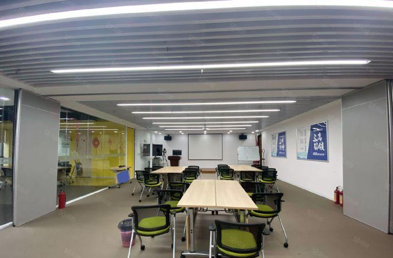 吉祥地铁口电商园2楼200平方精装修办公室厂房出租大小可分租