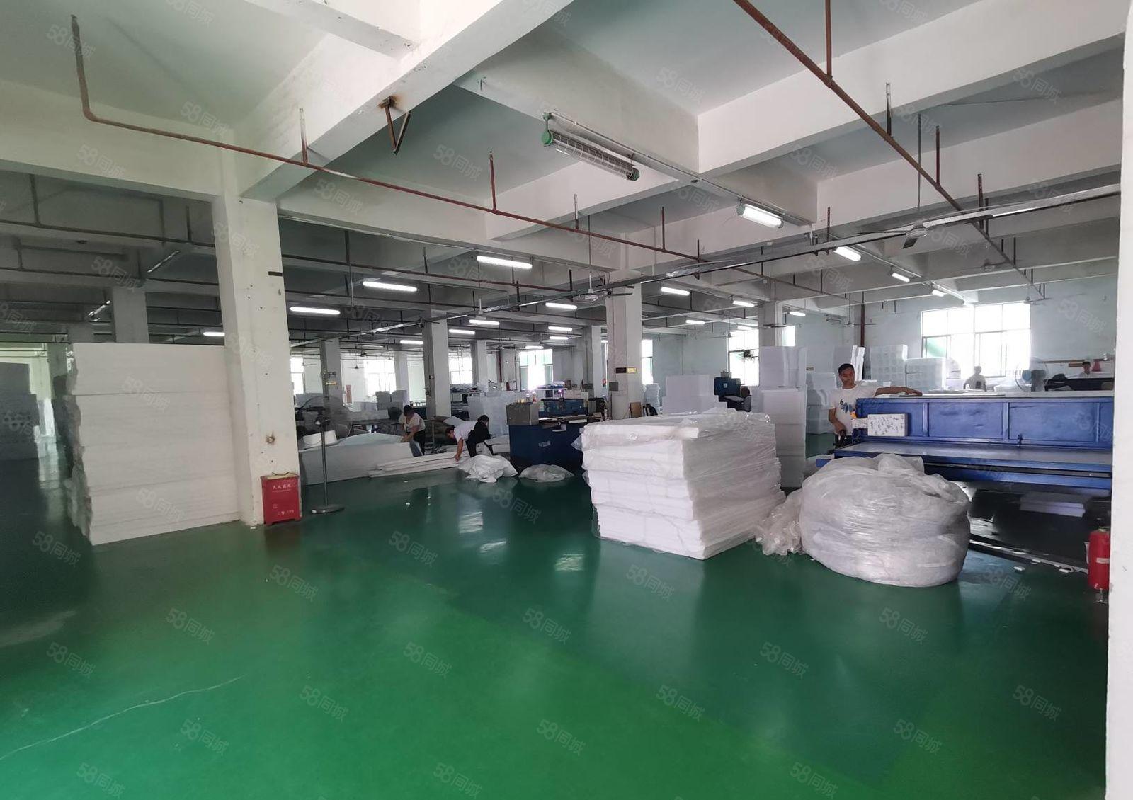 龙岗龙东原房东工业园新出一楼二楼带装修2100平厂房出租分租