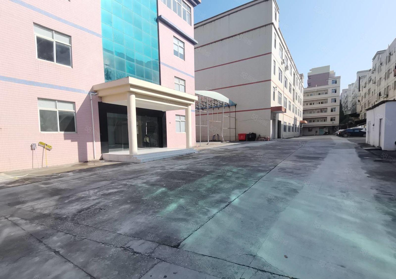 龙岗同乐新出原房东花园式独院8500平厂房出租可分租一楼6米