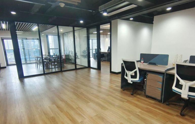龙岗中心城地铁口500平办公室豪华装修带家私原房东