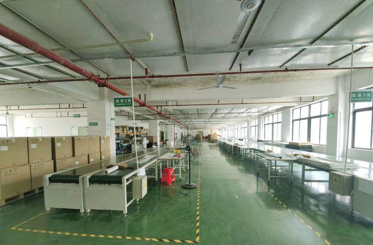 200平起租 坂田上雪科技园2000平带豪华装修厂房仓库出租