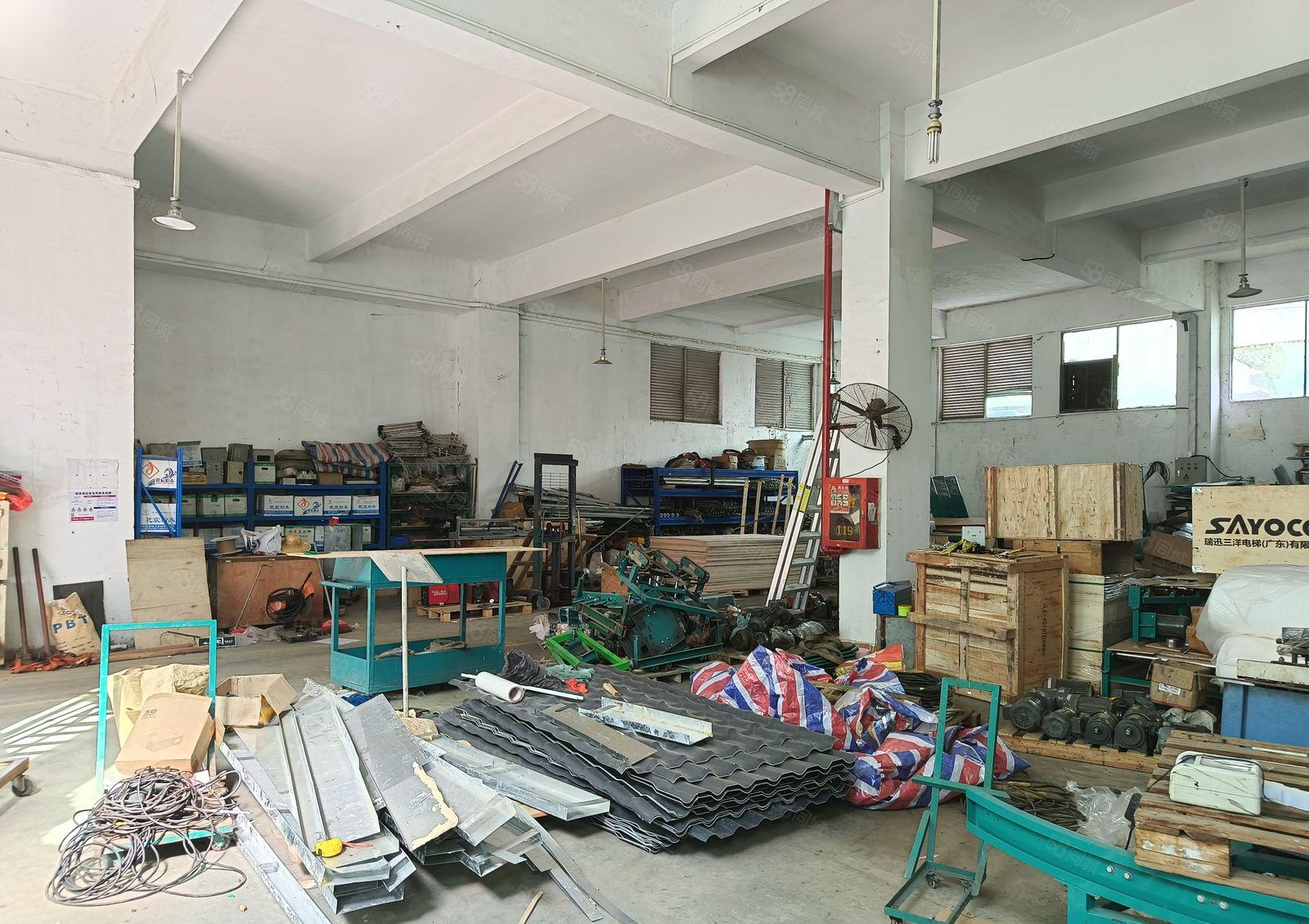 龙岗坪地新出一楼500平工业园原房东厂房仓库出租！
