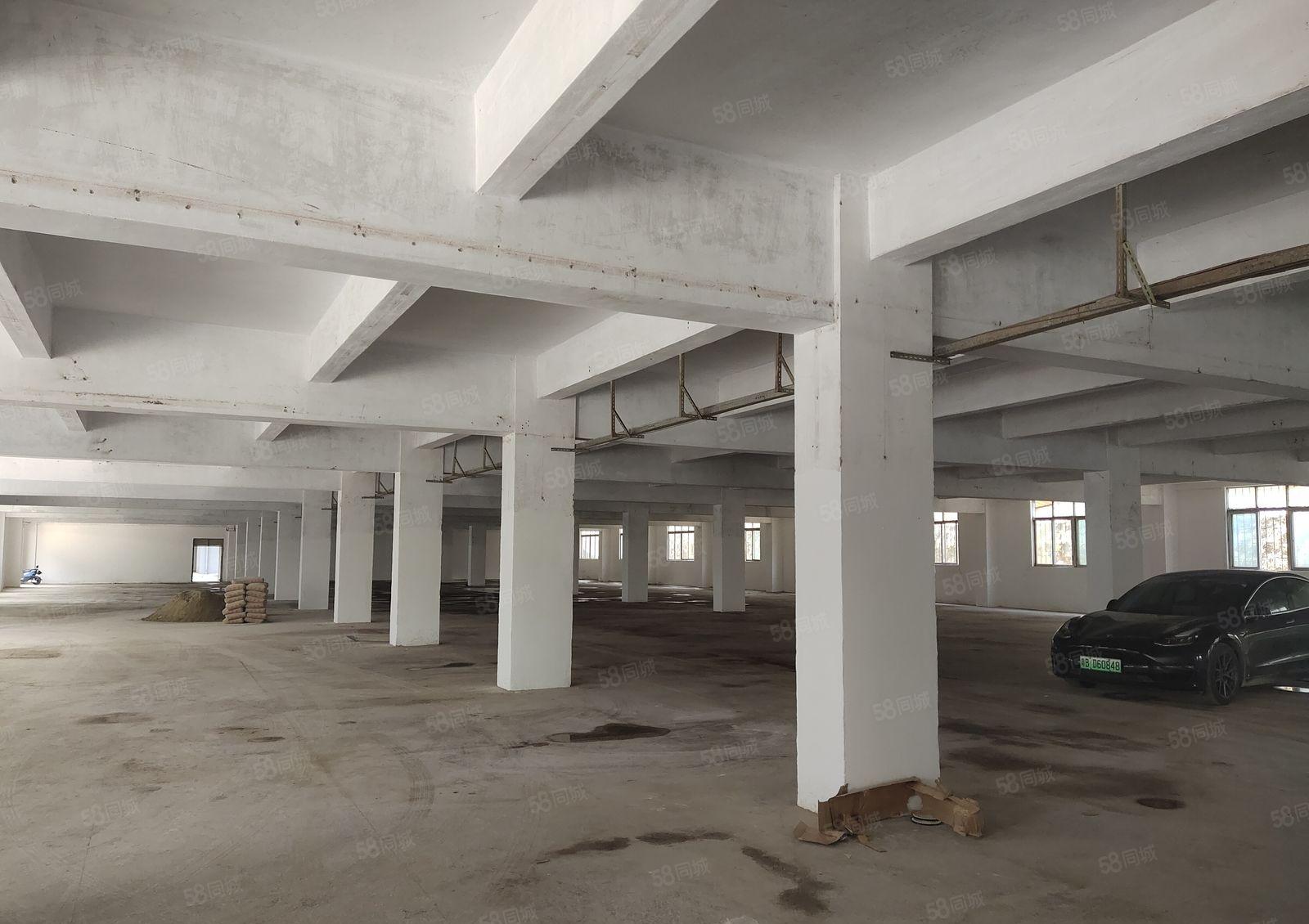 横岗六约工业区独院一楼2千平红本标准仓库厂房出租可分租空地大